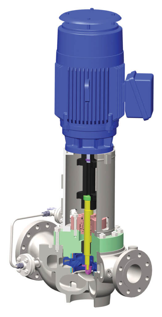 PUMPWORKS PWI OH4 VERTICAL IN-LINE PUMP (API 610) PUMPWORKS PWI OH4 VERTICAL IN-LINE PUMP (API 610)
