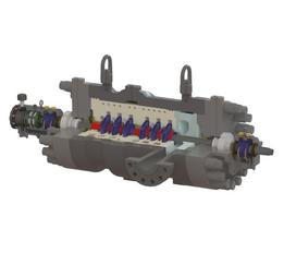 PUMPWORKS PWB BB5 BARREL PUMP (API 610) PUMPWORKS PWB BB5 BARREL PUMP (API 610)